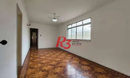 Apartamento à venda, 128 m² por r$ 750.000,00 - boqueirão - santos/sp