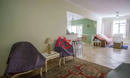 Apartamento com 2 dormitórios à venda, 149 m² por r$ 780.000,00 - pompéia - santos/sp