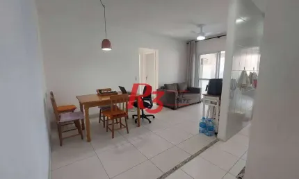 Apartamento com 2 dormitórios à venda, 66 m² por r$ 690.000,00 - josé menino - santos/sp