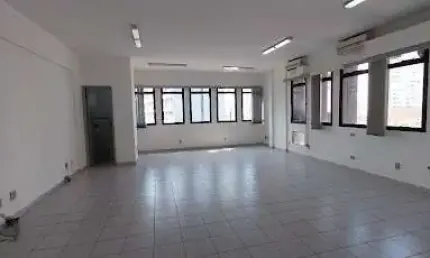 Sala comercial para alugar na Avenida Ana Costa, 254, Campo Grande, Santos