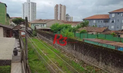 Terreno à venda, 450 m² por R$ 1.590.000,00 - Macuco - Santos/SP