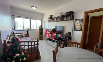 Apartamento com 1 dormitório à venda, 51 m² por R$ 580.000,00 - Vila Belmiro - Santos/SP