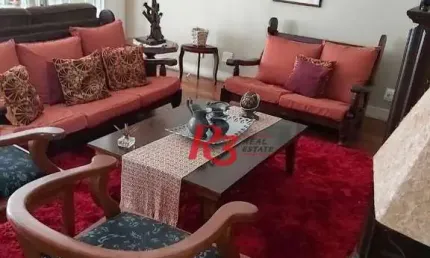 Apartamento à venda, 301 m² por R$ 1.800.000,00 - Boqueirão - Santos/SP