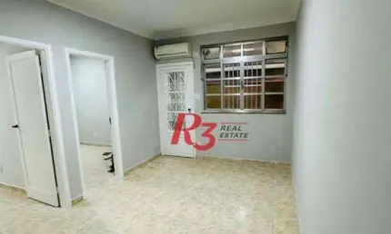 Apartamento à venda, 71 m² por r$ 295.000,00 - macuco - santos/sp