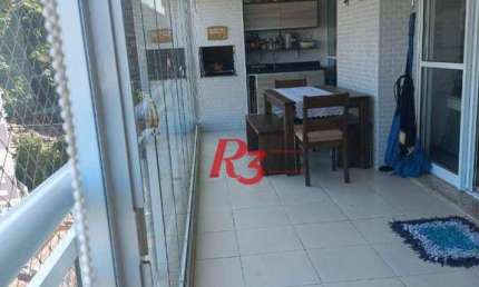 Apartamento à venda, 131 m² por R$ 1.173.000,00 - Marapé - Santos/SP