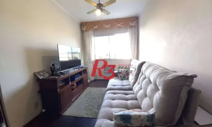 Apartamento com 2 dormitórios à venda, 65 m² por R$ 430.000,00 - Vila Belmiro - Santos/SP