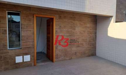 Casa com 3 dormitórios, 1 suíte à venda, 150 m² por - Estuário - Santos/SP
