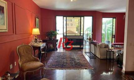 Apartamento com 3 dormitórios à venda, 262 m² por R$ 2.130.000,00 - Boqueirão - Santos/SP