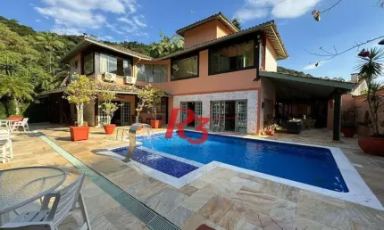 Casa à venda, 283 m² por R$ 4.700.000,00 - Balneário Praia do Pernambuco - Guarujá/SP