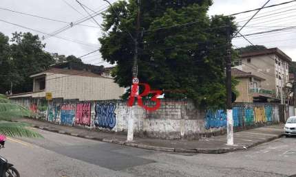 Terreno comercial para alugar na Rua Major Quintino Lacerda, 58, Jabaquara, Santos