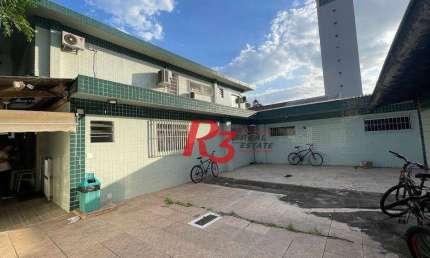 Sobrado com 11 dormitórios à venda, 420 m² por R$ 3.200.000,00 - Campo Grande - Santos/SP