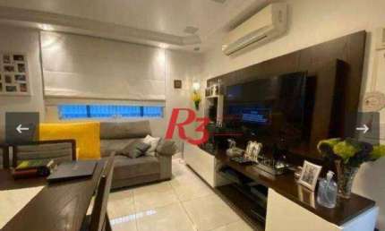 Sobrado com 3 dormitórios à venda, 190 m² por R$ 1.490.000,00 - Ponta da Praia - Santos/SP