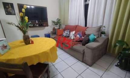 Apartamento com 2 dormitórios à venda, 94 m² por R$ 340.000,00 - Marapé - Santos/SP