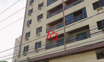 Apartamento com 1 dormitório à venda, 63 m² por R$ 532.000,00 - Aparecida - Santos/SP