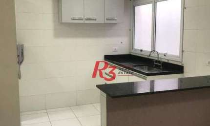 Casa com 2 dormitórios à venda, 110 m² por R$ 550.000,00 - Estuário - Santos/SP
