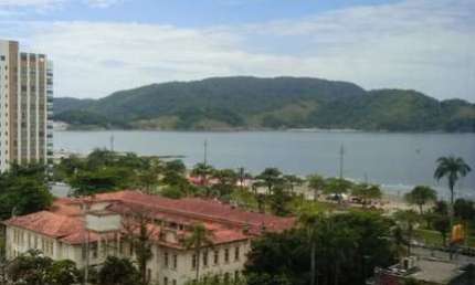 Apartamento com 1 dormitório à venda, 76 m² - Aparecida - Santos/SP