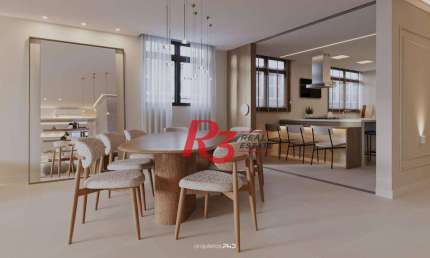 Apartamento com 4 dormitórios à venda, 240 m² por R$ 2.760.000,00 - Boqueirão - Santos/SP