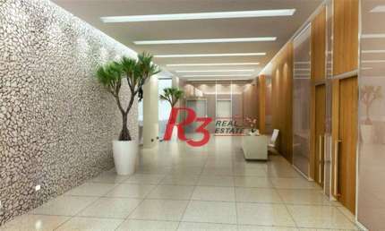 Sala à venda, 53 m² por R$ 350.000,00 - Valongo - Santos/SP