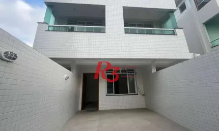 Casa com 3 dormitórios à venda, 150 m² por R$ 950.000,00 - Ponta da Praia - Santos/SP