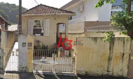 Terreno à venda, 245 m² por R$ 750.000,00 - Vila Belmiro - Santos/SP