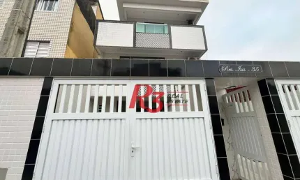 Casa à venda, 100 m² por r$ 515.000,00 - estuário - santos/sp
