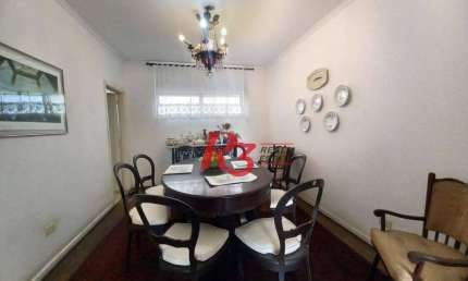 Apartamento à venda, 224 m² por R$ 870.000,00 - Gonzaga - Santos/SP