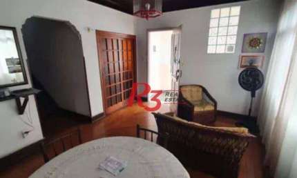 Sobrado à venda, 210 m² por R$ 584.000,00 - Centro - São Vicente/SP