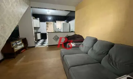Casa com 3 dormitórios à venda, 100 m² por R$ 280.000,00 - Rádio Club - Santos/SP
