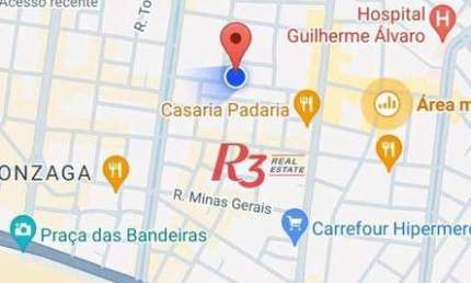 Terreno à venda, 984 m² por R$ 14.000.000 - Gonzaga - Santos/SP