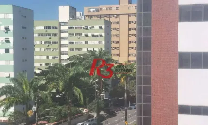 Sala para alugar, 57 m² por R$ 3.200,00/mês - Vila Matias - Santos/SP