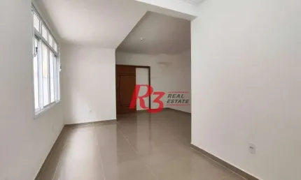 SOBREPOSTA TÉRREA ISOLADA QUINTAL  com 3 SUÍTES, 2 VAGAS à venda, 123 m² por R$ 950.000 - Ponta da Praia - Santos/SP