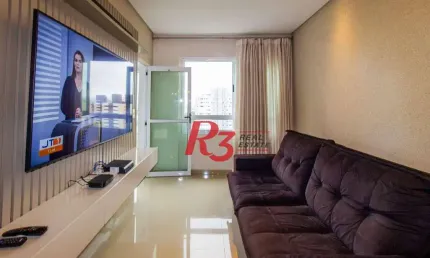 Apartamento à venda, 74 m² por R$ 780.000,00 - Vila Matias - Santos/SP