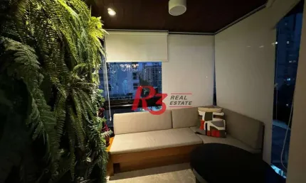 Apartamento à venda, 196 m² por R$ 1.650.000,00 - Boqueirão - Santos/SP