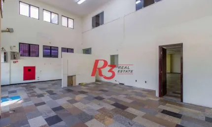 Loja para alugar, 380 m² por R$ 20.000,00/mês - Aparecida - Santos/SP