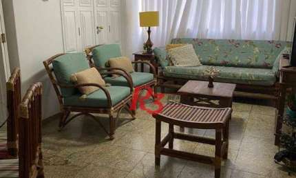 Apartamento com 2 dormitórios à venda, 100 m² por R$ 690.000,00 - Boqueirão - Santos/SP