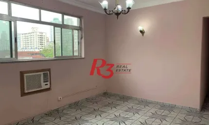 Apartamento à venda, 90 m² por R$ 400.000,00 - Campo Grande - Santos/SP