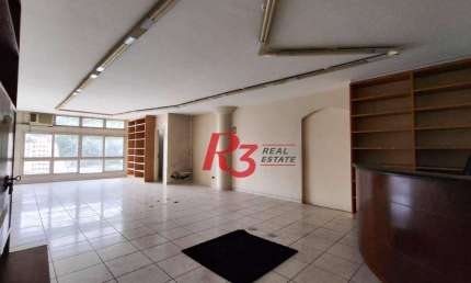 Sala, 78 m² - venda por R$ 320.000,00 ou aluguel por R$ 2.600,00/mês - Centro - Santos/SP