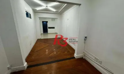 Sala para alugar, 30 m² por R$ 2.500,00/mês - Gonzaga - Santos/SP