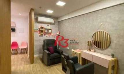Sala à venda, 45 m² por R$ 458.000,00 - Vila Matias - Santos/SP