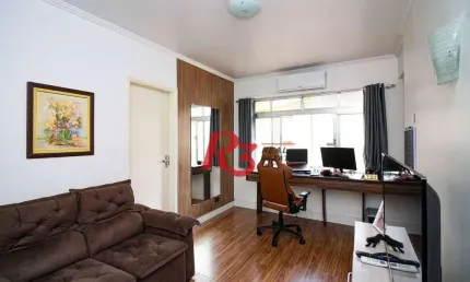 Apartamento com 1 dormitório, 49 m² - venda por R$ 375.000,00 ou aluguel por R$ 3.600,00 - Gonzaga - Santos/SP
