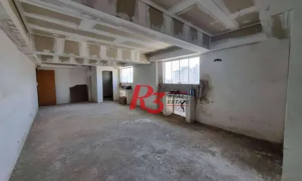 Sala para alugar, 51 m² por R$ 2.700,02/mês - Embaré - Santos/SP