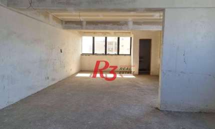 Sala para alugar, 42 m² por R$ 2.500,02/mês - Embaré - Santos/SP