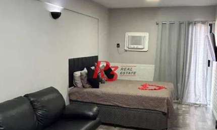 Flat à venda, 36 m² por R$ 300.000,00 - Centro - São Vicente/SP