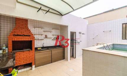 Casa com 3 dormitórios à venda, 150 m² por R$ 1.100.000,00 - Embaré - Santos/SP