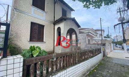 Casa com 3 quartos, 148 m² - venda por R$ 950.000 ou aluguel por R$ 6.031/mês - Vila Belmiro - Santos/SP