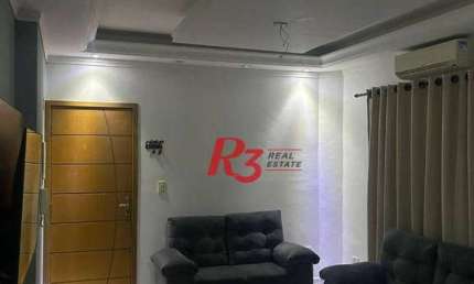 Apartamento com 1 dormitório à venda, 56 m² por R$ 250.000,00 - Vila Nossa Senhora de Fátima - São Vicente/SP