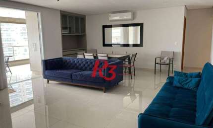 Apartamento à venda, 210 m² por R$ 4.050.000,00 - Embaré - Santos/SP