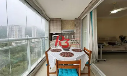 Apartamento à venda, 100 m² por R$ 1.340.000,00 - José Menino - Santos/SP
