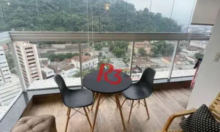 Apartamento com 2 dormitórios à venda, 49 m² por R$ 530.000,00 - Vila Matias - Santos/SP