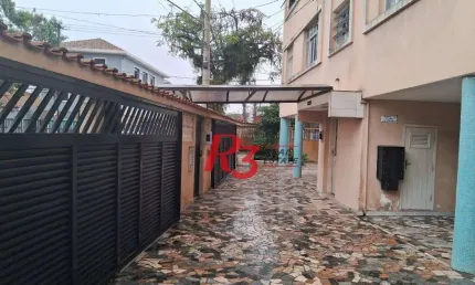 Apartamento com 2 dormitórios à venda, 52 m² por R$ 430.000,00 - Aparecida - Santos/SP